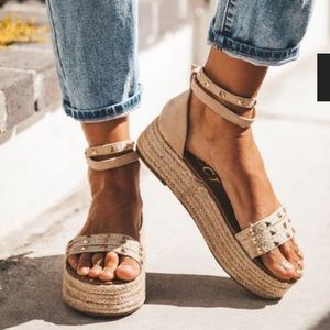 VICI - MARY JANE STUDDED ESPADRILLE SANDAL